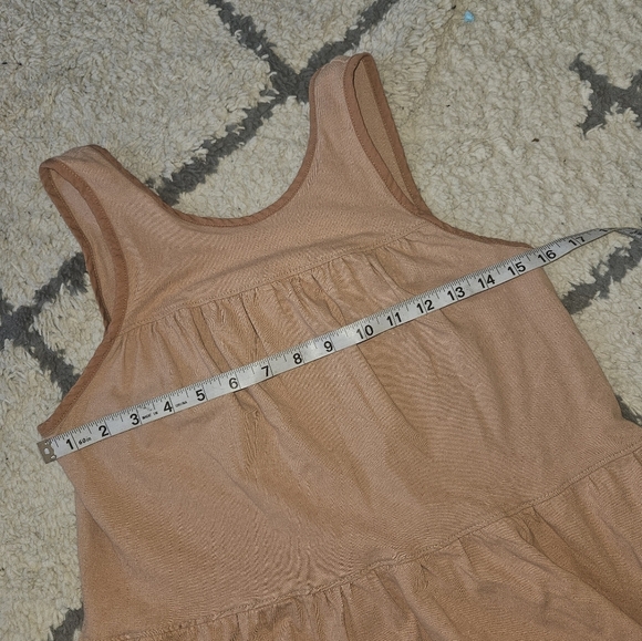 Everlane sleeveless tiered midi length dress size  x small - Picture 4 of 6